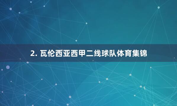 2. 瓦伦西亚西甲二线球队体育集锦