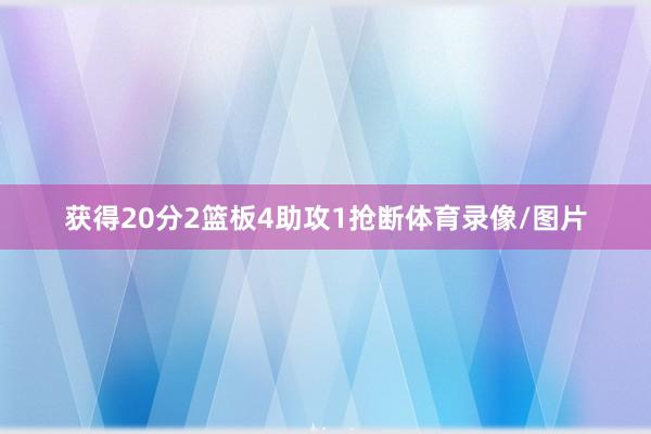 获得20分2篮板4助攻1抢断体育录像/图片