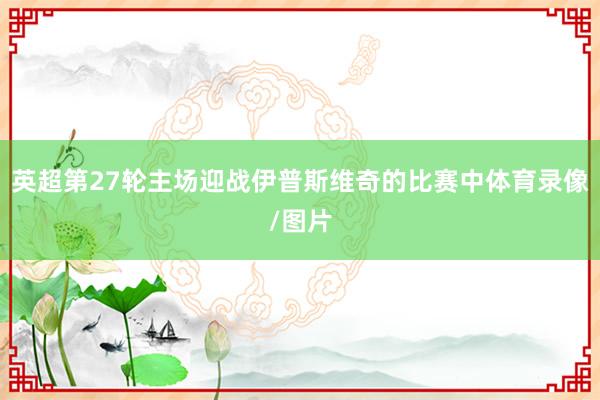 英超第27轮主场迎战伊普斯维奇的比赛中体育录像/图片