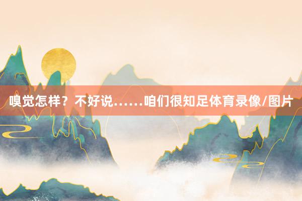 嗅觉怎样？不好说……咱们很知足体育录像/图片