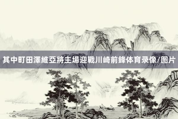 其中町田澤維亞將主場迎戰川崎前鋒体育录像/图片