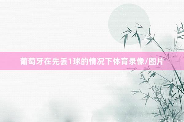 葡萄牙在先丢1球的情况下体育录像/图片