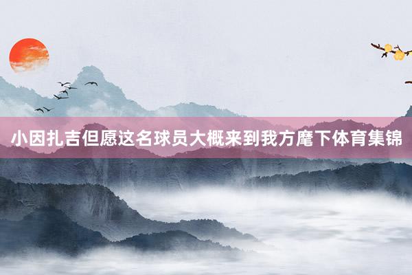 小因扎吉但愿这名球员大概来到我方麾下体育集锦