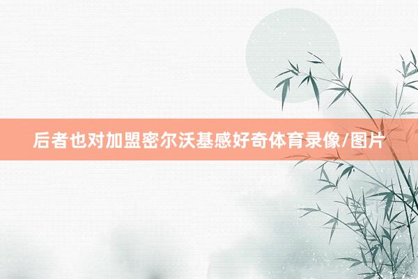 后者也对加盟密尔沃基感好奇体育录像/图片