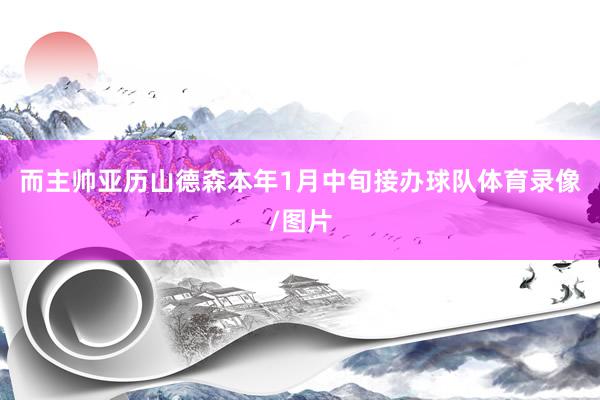 而主帅亚历山德森本年1月中旬接办球队体育录像/图片