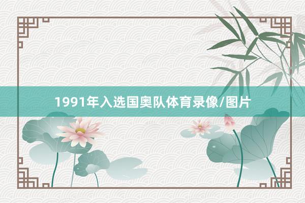 1991年入选国奥队体育录像/图片
