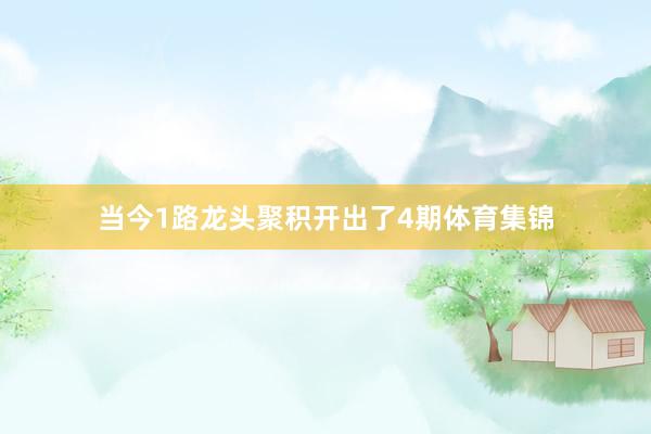 当今1路龙头聚积开出了4期体育集锦