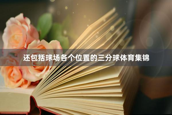 还包括球场各个位置的三分球体育集锦