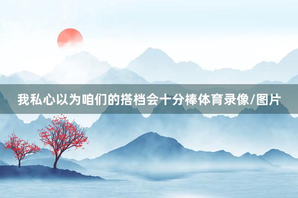我私心以为咱们的搭档会十分棒体育录像/图片