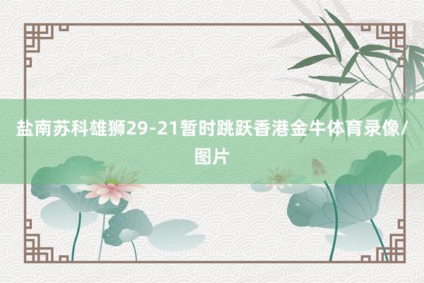 盐南苏科雄狮29-21暂时跳跃香港金牛体育录像/图片
