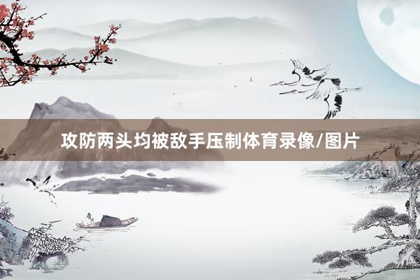 攻防两头均被敌手压制体育录像/图片